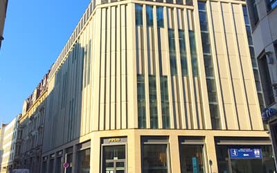 Parkhaus im Zentrum von Leipzig